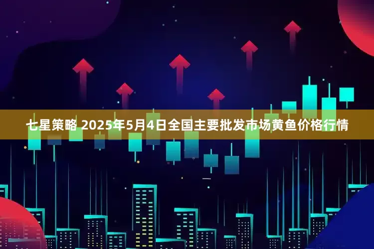 七星策略 2025年5月4日全国主要批发市场黄鱼价格行情